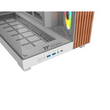 Thermaltake View 380 XL WS ARGB, Chassis Tower bianco/legno