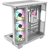 Thermaltake View 380 XL WS ARGB, Chassis Tower bianco/legno