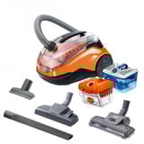 Thomas AQUA+ ANTI-ALLERGY 1,8 L A cilindro Secco e bagnato 1700 W Senza sacchetto, Aspirapolvere Nero, 1700 W, A cilindro, Secco e bagnato, Senza sacchetto, 1,8 L, Micro