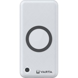 VARTA 57913 Polimeri di litio (LiPo) 10000 mAh Carica wireless Bianco, Powerbank  bianco, 10000 mAh, Polimeri di litio (LiPo), Quick Charge 3.0, Carica wireless, 3,7 V, 18 W