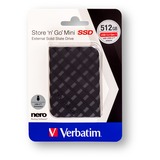Verbatim Store 'n' Go Mini 512 GB Nero