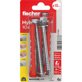 fischer Tassello a gambo lungo HybridPower 10x90 FUS K rosso/grigio