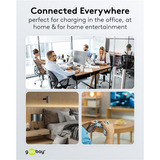 goobay Cavo USB 2.0, connettore USB-C > connettore USB-C Nero/grigio