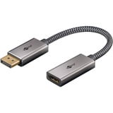 goobay Plus cavo adattatore DisplayPort > HDMI, 4K @ 60Hz grigio