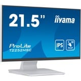iiyama T2252MSC-W2, Monitor LED bianco