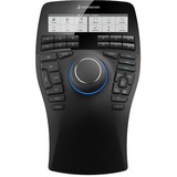 3DConnexion SpaceMouse Enterprise mouse Mancino USB tipo A Mancino, USB tipo A, Nero