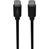 Ansmann Cavo dati e di ricarica USB Tipo-C a Tipo-C Nero