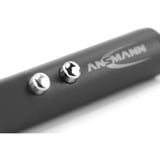 Ansmann Puntatore laser 2 in 1, Torcia elettrica Nero