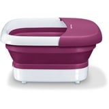 Beurer 63850, Idromassaggio plantare bianco/Lampone