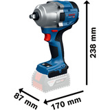 Bosch GDS 18V-780, 06019P4000 blu