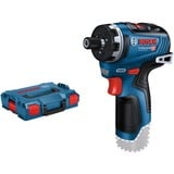 Bosch GSR 12V-35 HX Professional 1750 Giri/min Blu, Rosso, Cacciavite blu/Nero, Cacciavite elettrico, Impugnatura a pistola, Blu, Rosso, Spazzolato, Clip da cintura, 1750 Giri/min