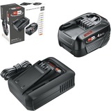 Bosch Set di avviamento batteria 18V 1x 4,0Ah + caricabatterie rapido AL 18V-44 Nero