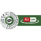 Bosch Set di avviamento batteria 18V 1x 4,0Ah + caricabatterie rapido AL 18V-44 Nero