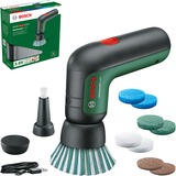 Bosch Set spazzola universale a batteria, 3,6 volt, Spazzola levigatrice verde/Nero