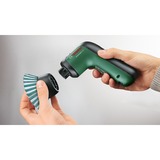 Bosch Set spazzola universale a batteria, 3,6 volt, Spazzola levigatrice verde/Nero
