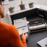 Brother ADS-1800W Scanner ADF 1200 x 1200 DPI A4 Bianco, Input scanner grigio, 215,9 x 355,6 mm, 1200 x 1200 DPI, 20 ppm, Scanner ADF, Bianco, LCD