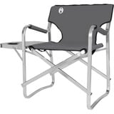 Coleman Aluminium Deck Chair with Table grigio