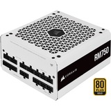 Corsair RPS0119 alimentatore per computer 750 W 24-pin ATX ATX Bianco, Alimentatore PC bianco, 750 W, 100 - 240 V, 47 - 63 Hz, 10 - 5 A, 150 W, 750 W