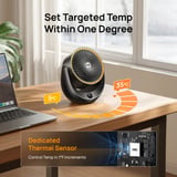 DREO Termoventilatore 715 Nero