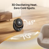 DREO Termoventilatore 715 Nero