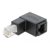 DeLOCK 86423 adattatore per inversione del genere dei cavi RJ-45 Nero Nero, RJ-45, RJ-45, Nero