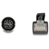 DeLOCK Cavo M12 codificato X presa 8 pin > spina RJ-45, Cat.5e S/FTP Nero