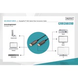 Digitus AK-340107-300-S, Cavo Nero