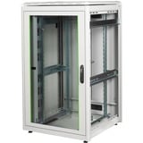 Digitus Armadio di rete Serie Unique - 800 x 800 mm (L x P), IT armadio grigio chiaro, Rack indipendenti, 26U, 800 kg, Lucchetti, Grigio