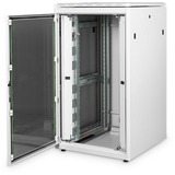Digitus Armadio di rete Serie Unique - 800 x 800 mm (L x P), IT armadio grigio chiaro, Rack indipendenti, 26U, 800 kg, Lucchetti, Grigio