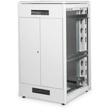 Digitus Armadio di rete Serie Unique - 800 x 800 mm (L x P), IT armadio grigio chiaro, Rack indipendenti, 26U, 800 kg, Lucchetti, Grigio