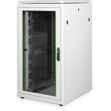 Digitus Armadio di rete Serie Unique - 800 x 800 mm (L x P), IT armadio grigio chiaro, Rack indipendenti, 26U, 800 kg, Lucchetti, Grigio
