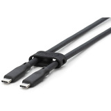 Digitus Cavo di collegamento in silicone USB 3.2 Gen 2 USB-C > USB-C Nero