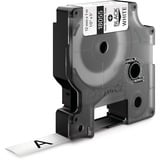 Dymo Rhino etichette industriali tubolari termoretraibili | 12 mm x 1,5 m | nero su bianco, Nastri termorestringenti  5 m | nero su bianco, D1, Belgio, 1,5 m, 1 pz, 34 mm, 85 mm