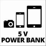 EINHELL CE-JS 8 Polimeri di litio (LiPo) 7500 mAh Nero, Rosso, Powerbank  rosso/Nero, 7500 mAh, Polimeri di litio (LiPo), Nero, Rosso