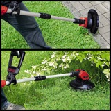 EINHELL GE-CT 18 Li 24 cm Batteria Rosso, Tagliabordi rosso/Nero, 24 cm, 12 cm, 180°, 0,24 m, 8500 Giri/min, Rosso