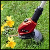 EINHELL GE-CT 18 Li 24 cm Batteria Rosso, Tagliabordi rosso/Nero, 24 cm, 12 cm, 180°, 0,24 m, 8500 Giri/min, Rosso