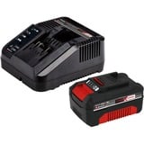 EINHELL GE-SP 18 LL Li (1x4,0Ah) 0,8 bar 4500 l/h rosso/Nero, 0Ah), Batteria, 0,8 bar, 4500 l/h, IPX8, Nero, Rosso