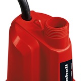 EINHELL GE-SP 18 LL Li (1x4,0Ah) 0,8 bar 4500 l/h rosso/Nero, 0Ah), Batteria, 0,8 bar, 4500 l/h, IPX8, Nero, Rosso