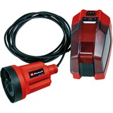 EINHELL GE-SP 18 LL Li (1x4,0Ah) 0,8 bar 4500 l/h rosso/Nero, 0Ah), Batteria, 0,8 bar, 4500 l/h, IPX8, Nero, Rosso
