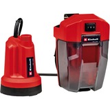 Einhell GE-SP 18 LL Li (1x4,0Ah) 0,8 bar 4500 l/h, Pompe immersione e pressione rosso/Nero, 0Ah), Batteria, 0,8 bar, 4500 l/h, IPX8, Nero, Rosso