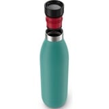 Emsa Bludrop Color N31110 Uso quotidiano 700 ml Acciaio inox Verde, Thermos Petrolio, 700 ml, Uso quotidiano, Verde, Acciaio inox, 12 h, 6 h