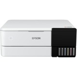 Epson EcoTank ET-8500, Stampante multifunzione grigio/Nero, Ad inchiostro, Stampa a colori, 5760 x 1440 DPI, A4, Stampa diretta, Bianco