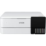 Epson EcoTank ET-8500 stampante fotografica multifunzione a serbatoio, Stampante multifunzione grigio/Nero, Ad inchiostro, Stampa a colori, 5760 x 1440 DPI, A4, Stampa diretta, Bianco