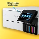 Epson EcoTank ET-8500 stampante fotografica multifunzione a serbatoio, Stampante multifunzione grigio/Nero, Ad inchiostro, Stampa a colori, 5760 x 1440 DPI, A4, Stampa diretta, Bianco