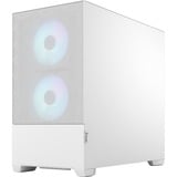 Fractal Design Pop Mini Air Mini Tower Bianco, Chassis Tower bianco, Mini Tower, PC, Bianco, micro ATX, Mini-ITX, Acciaio, Vetro temperato, Multi
