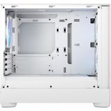 Fractal Design Pop Mini Air Mini Tower Bianco, Chassis Tower bianco, Mini Tower, PC, Bianco, micro ATX, Mini-ITX, Acciaio, Vetro temperato, Multi