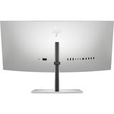 HP Series 7 Pro Monitor serie 7 Pro WQHD per videoconferenze da 34'' - 734pm, Monitor LED Nero/Argento, 86,4 cm (34"), 3440 x 1440 Pixel, Wide Quad HD, LCD, 5 ms, Nero, Argento