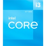 Intel® Core i3-12100 processore 12 MB Cache intelligente Scatola Intel® Core™ i3, LGA 1700, Intel, i3-12100, 64-bit, Intel® Core™ i3 di 12a generazione, boxed