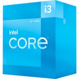 Intel® Core i3-12100 processore 12 MB Cache intelligente Scatola Intel® Core™ i3, LGA 1700, Intel, i3-12100, 64-bit, Intel® Core™ i3 di 12a generazione, boxed