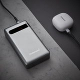 Intenso PD20000 Power Delivery Polimeri di litio (LiPo) 20000 mAh Antracite, Powerbank  grigio, 20000 mAh, Polimeri di litio (LiPo), Quick Charge 3.0, Antracite